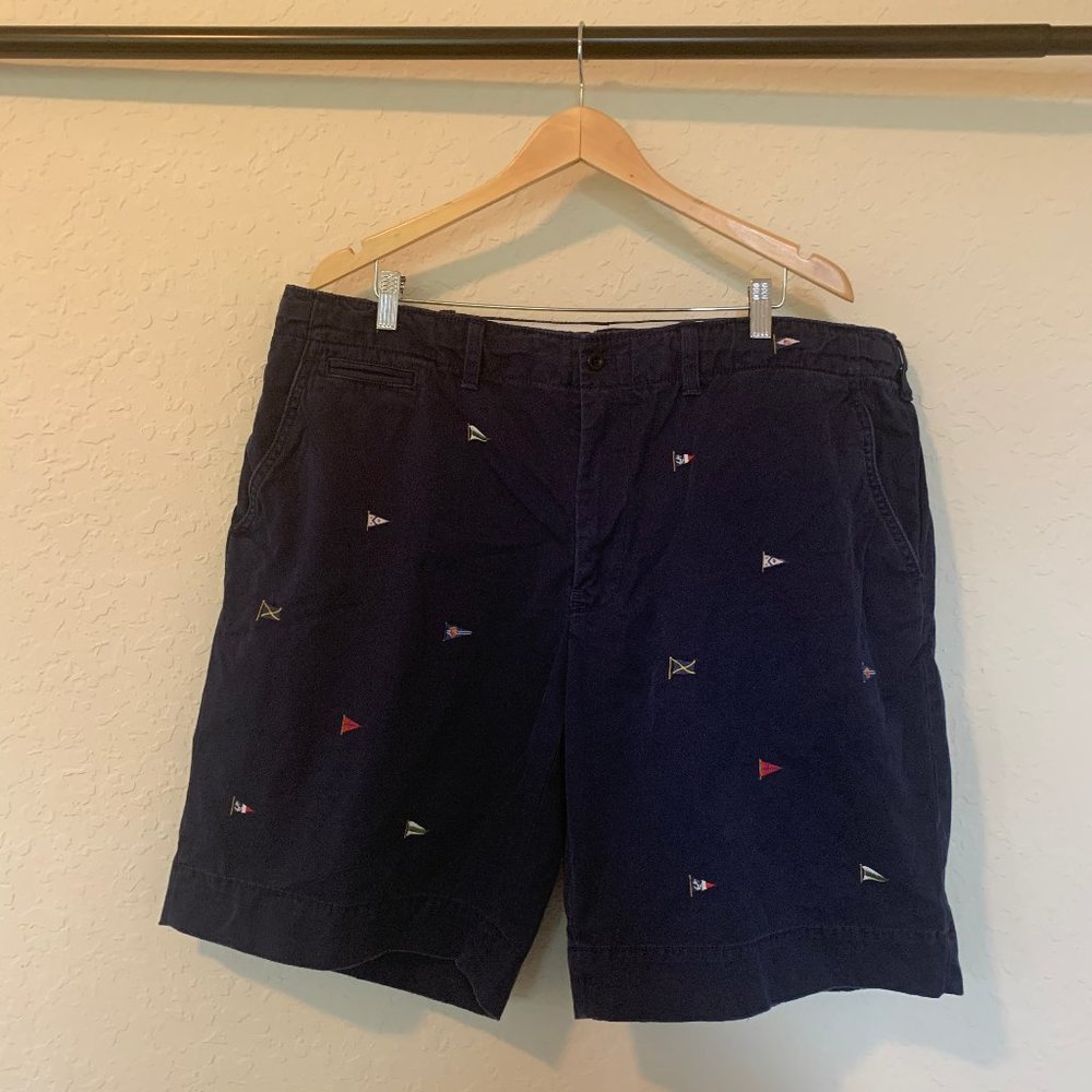 Mens Polo by Ralph Lauren Flag Shorts Size 42